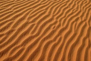 Wavy Sand Structure Prints: Sand ripples, texture on a sanddune