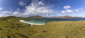 UK Coastal Photography Prints: Sandy beach beach in the strait