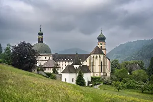 Southern Germany Monastery Complex Prints: Sankt Trudpert monastery complex