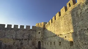 Historic Fortification In Greece Prints: Scan, interior, super wide angle