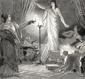 Scene from THE BRIDE OF CORINTH Print