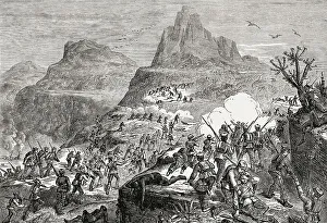 British Army In Africa Prints: Scene from the Cape Frontier Wars