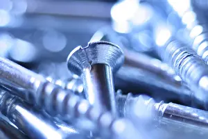 Close Up Screws Prints: Screws