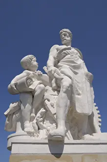 Eastern European Sculptures Prints: Sculpture on the Anna Ebert Bridge