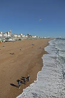 UK Coastal Scenes Prints: Seafront, Sea, Beach, Brighton