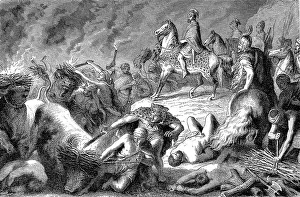 Roman Empire Warfare Prints: Second Punic War, The Cannibal War