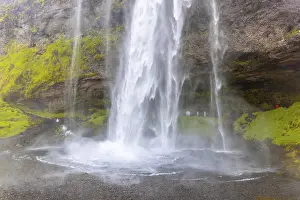 Icelandic Natural Wonders Prints: Seljalandsfoss waterfall