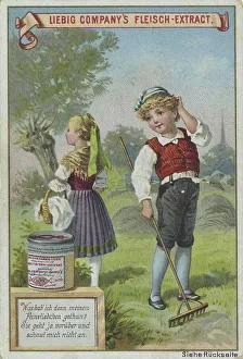 Digital Restoration of a Liebig Collector's Picture Print