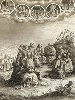 Religious Texts Scripture Prints: Sermon on the Mount, Anger should be restrained