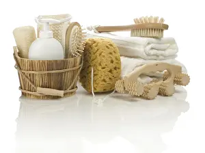 Personal Hygiene Products Prints: Set of bathing articles