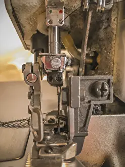 Traditional Crafting Tools Prints: Sewing Machine