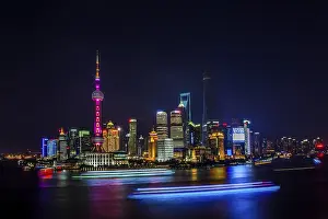 Empty Urban Environment Prints: Shanghai