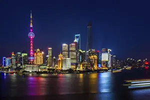 Empty Urban Environment Prints: Shanghai