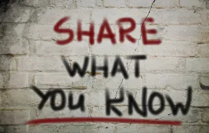 Deserted Village Prints: Share What You Know Concept