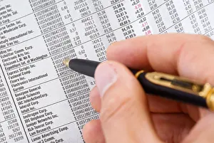 Financial Market Analysis Prints: Shares