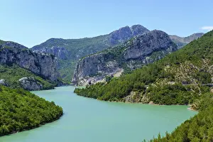 Prints of Shkopet Reservoir, Liqeni i Shkopetit, Mat River, Ulez, Qarra Dibra, Albania Shkopet Reservoir, Liqeni i Shkopetit, Mat River, Ulz, Qarra Dibra, Albania Albania Prints: Shkopet Reservoir Print, Albania