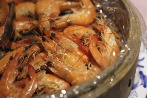 Seafood Nutrition Prints: Shrimp