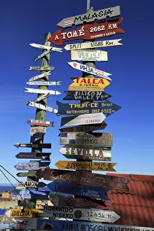 Deserted Signpost Prints: Signpost