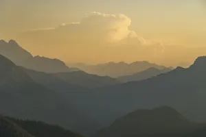 Humilis Prints: Mountain Silhouette Print
