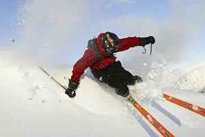 Skiing In Norway Prints: Skiing in Norway