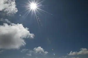 Uninhabited Landscapes Prints: Sky, clouds, sun
