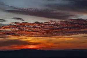 Evening Atmosphere Europe Prints: Sky and clouds at sunset