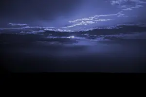 Cloudy Atmosphere Images Prints: Sky at night