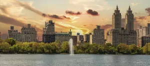 New York City Skyline Panorama Prints: Skyline panorama with Eldorado building