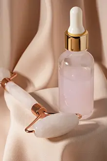 Natural Beauty Care Prints: A sleek jade roller