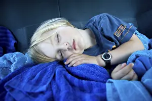 Leisure Time For Kids Prints: Sleeping child