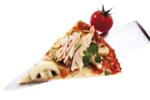Still Life Food Photo Prints: Slice of pizza