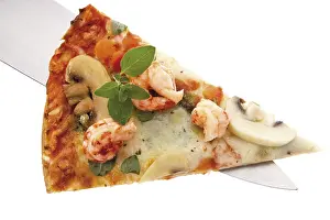 Food Photography Studio Background Prints: Slice of pizza
