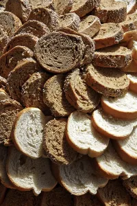 Bread Photography Prints: Sliced bread