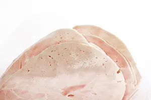 Meat Products Prints: Slices of cooked ham