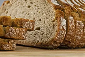 Framed Print : Dark Bread Slices Print