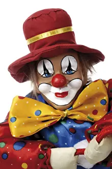 Clown Portrait Prints: Small clown