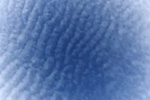 Cirrocumulus Clouds Prints: Small fluffy clouds, Cirrocumulus