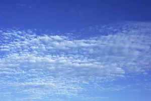 Cirrocumulus Clouds Prints: Small fluffy clouds, Cirrocumulus