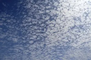Cirrocumulus Clouds Prints: Small fluffy clouds, Cirrocumulus