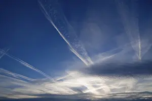 Cirrocumulus Clouds Prints: Small fluffy clouds, Cirrocumulus clouds
