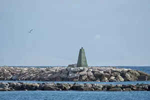 Lighthouse Spain Prints: Small lighthouse or navigation beacon