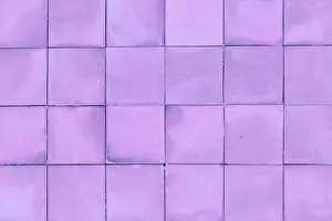 Contemporary Wall Decoration Prints: Small pastel violet rectangular tiles background