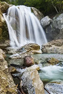 Long Exposure Waterfall Photography Prints: Small waterfall, Garnitzenklamm