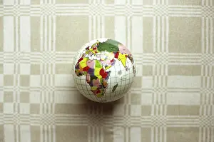 World Map Navigation Prints: A small world, global