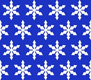 Snowflake Background Prints: Snowflakes, patterns, background