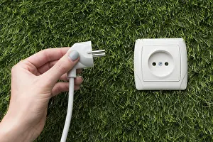 Deserted Power Supply Prints: Socket with charger