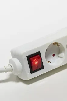 Energy Industry Equipment Prints: Socket strip for connecting electrical appliances