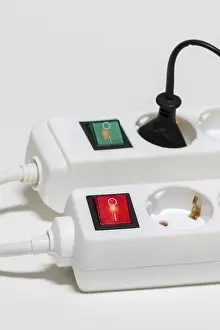 Energy Supply Solutions Prints: Socket strips for connecting electrical devices
