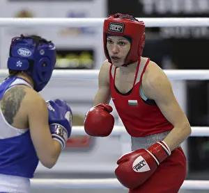 Prints of Sofia, Bulgaria. 27th February, 2021 Sofia Prints: Strandja 2021 Boxing Tournament Print, Sofia, Bulgaria