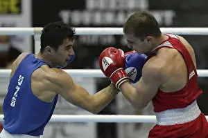 Prints of Sofia, Bulgaria. 27th February, 2021 Sofia Prints: Strandja 2021 Boxing Tournament Print, Sofia, Bulgaria